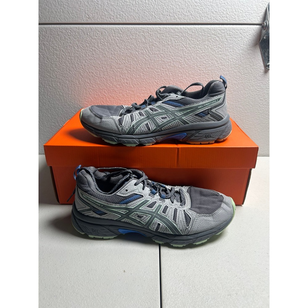 ASICS Gel-Venture 7 Grey Blue Women Size 10 #2946